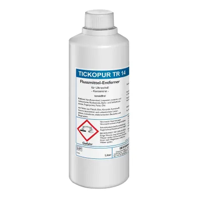 TICKOPUR TR 14 Flux remover for ultrasonic cleaning, concentrate