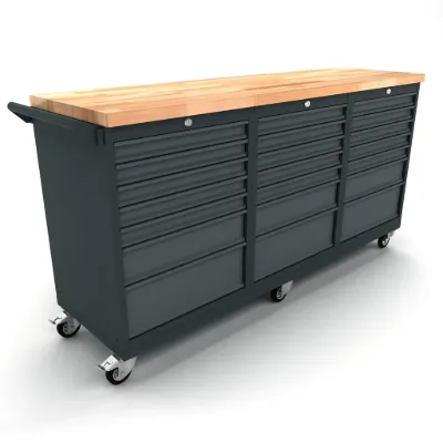 Workbench mobile 3x 7 drawers cabinet EXPERT