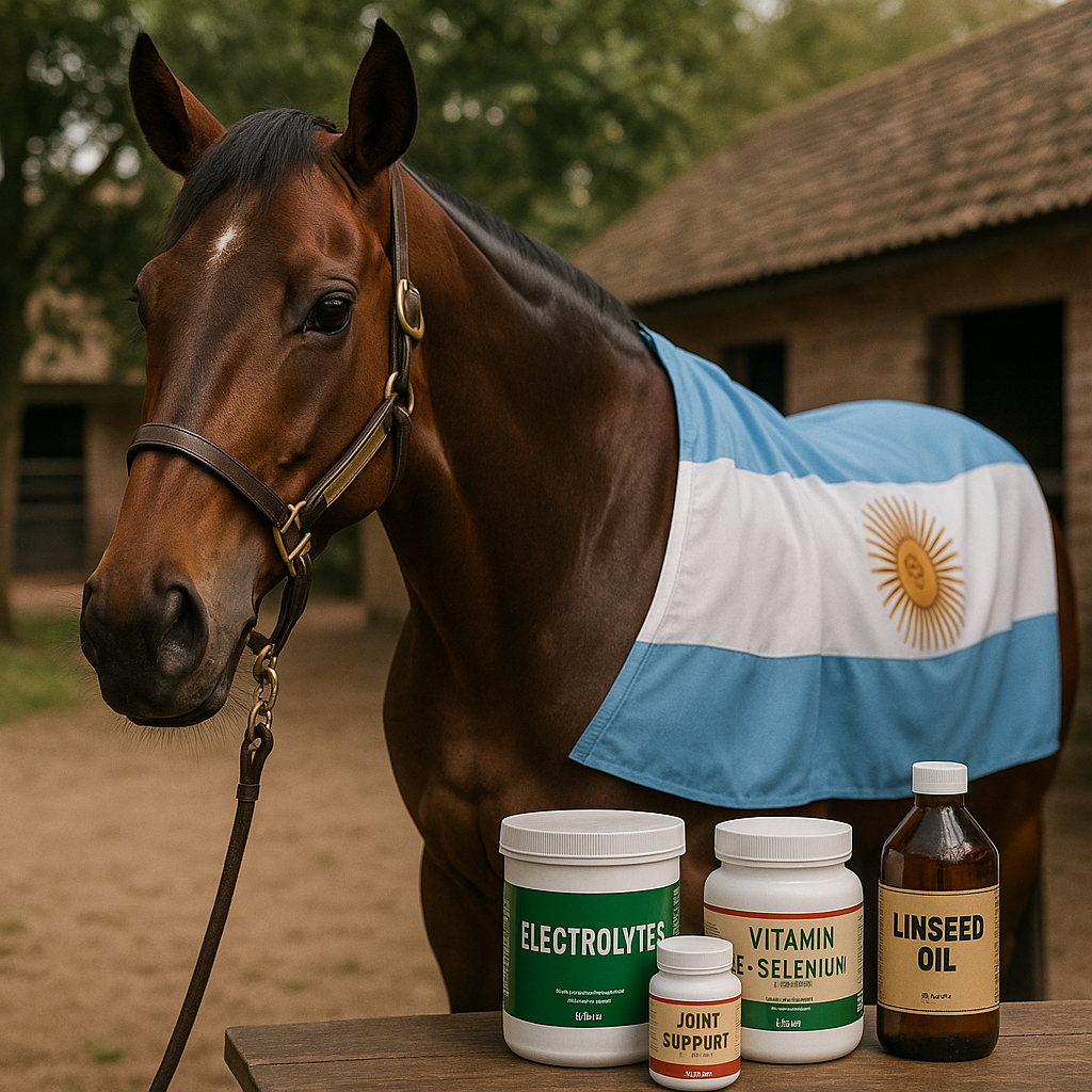 Suplementos nutricionales para caballos de carrera: guía para 2025