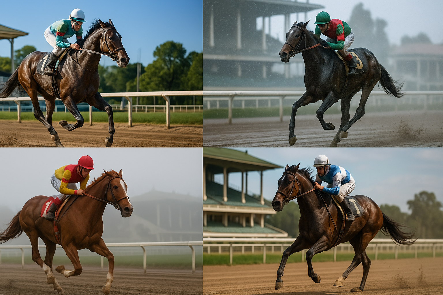 Cómo afecta el clima en el rendimiento de los caballos de carrera