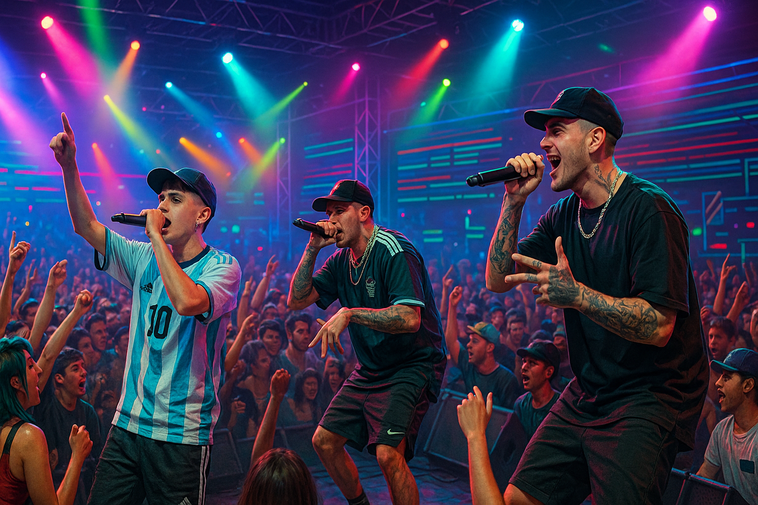 Los secretos del éxito de la música urbana argentina en el 2025