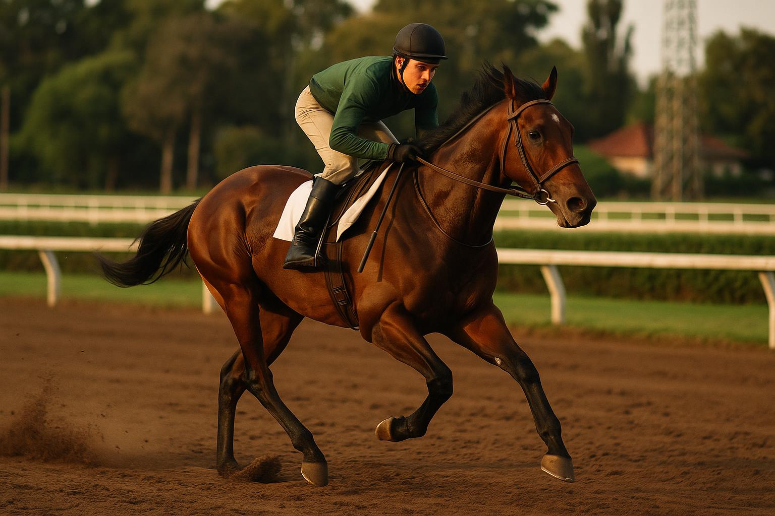 El papel de la genética en la resistencia y velocidad de caballos pura sangre