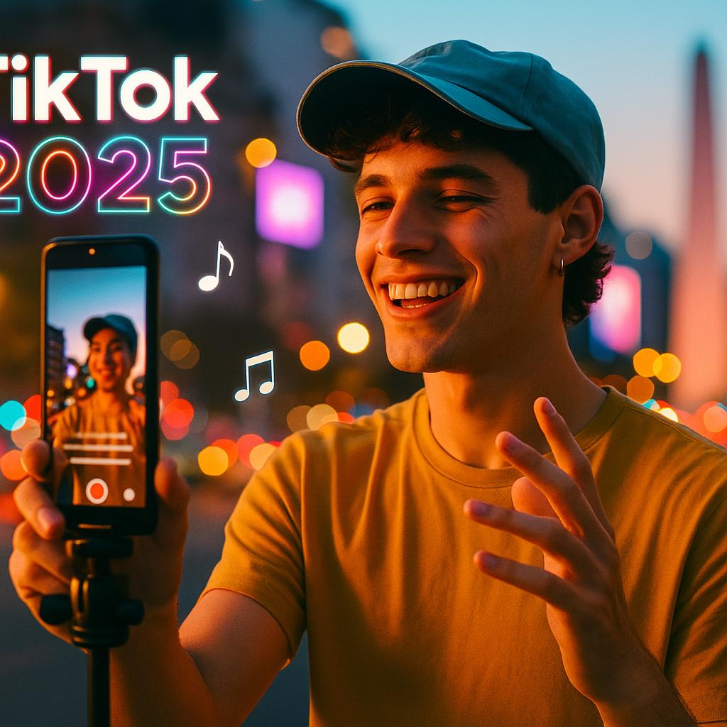 TikTok en Argentina 2025: tendencias, formatos que explotan y cómo crecer sin pagar