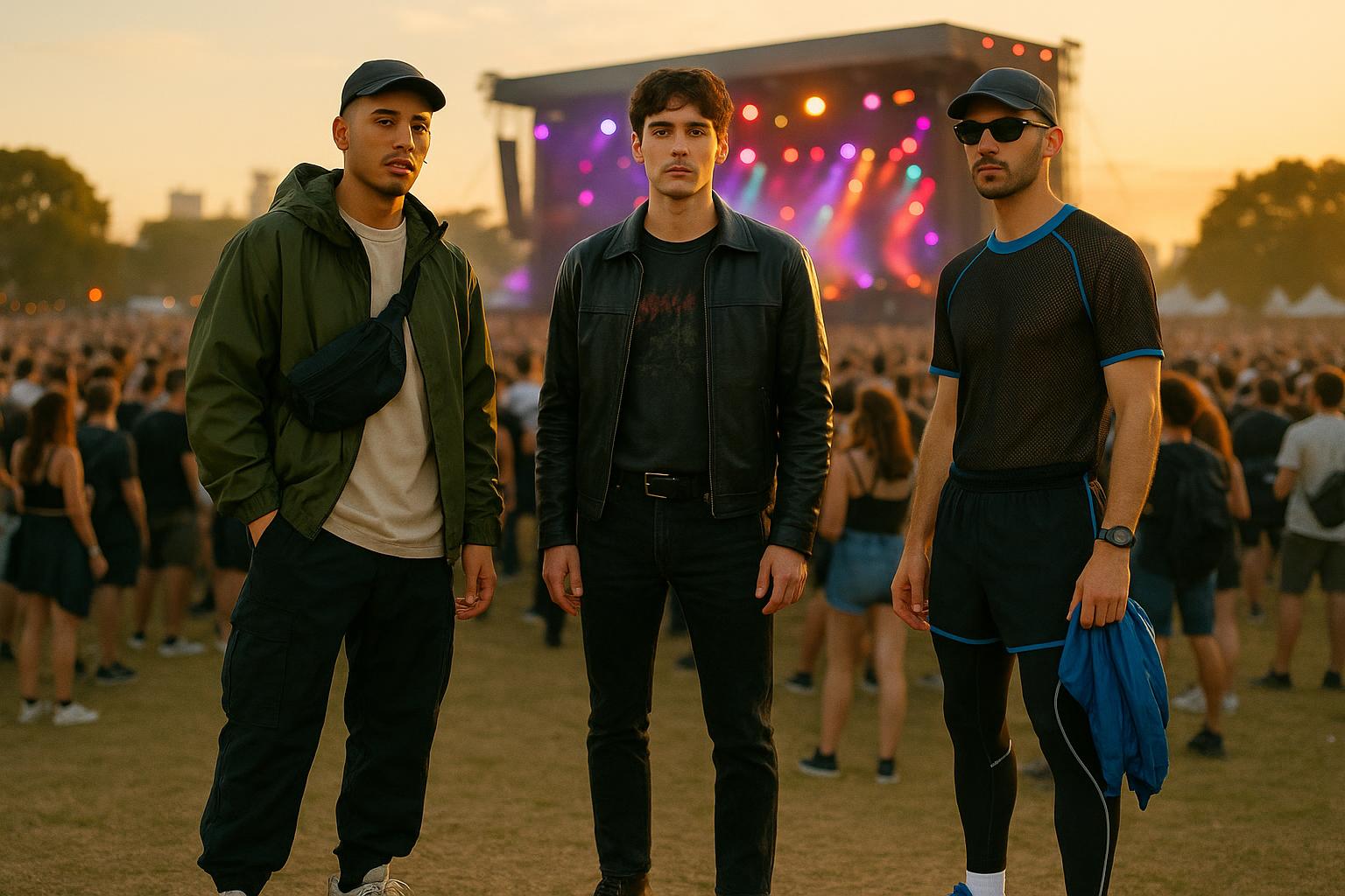 Looks para recitales y festivales: guía práctica para hombres