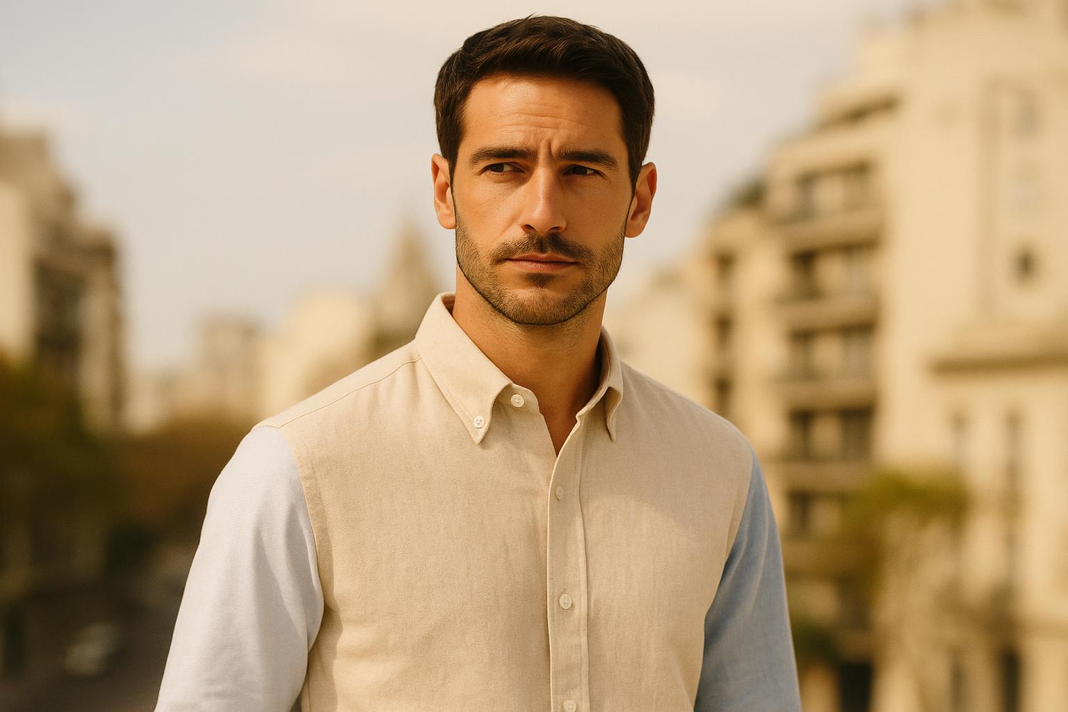 Camisas: Oxford, lino y chambray para climas argentinos (cómo elegir y combinar)