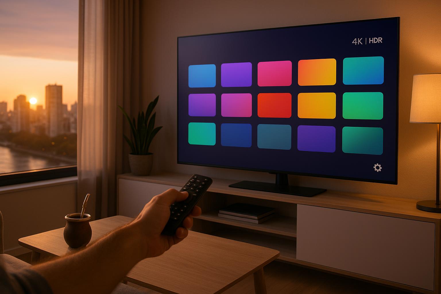 Apps de streaming en Smart TV: cómo optimizar tu experiencia en Argentina