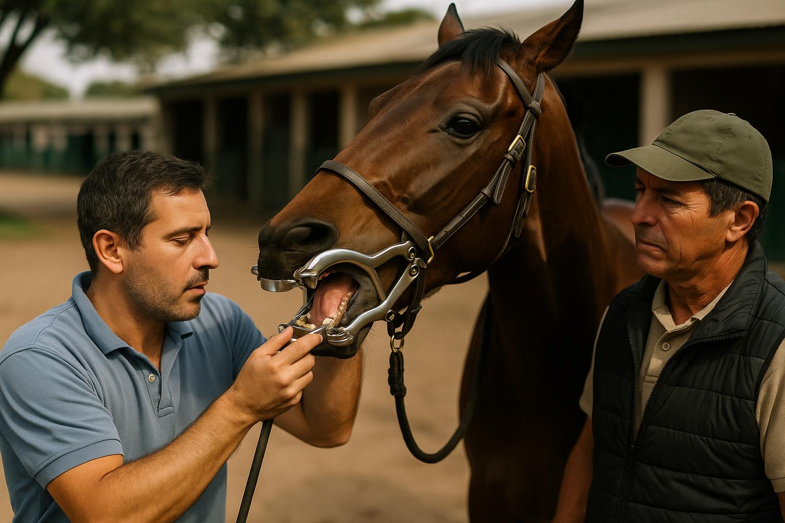 Odontología deportiva en caballos de carrera: cómo la salud dental impacta el rendimiento