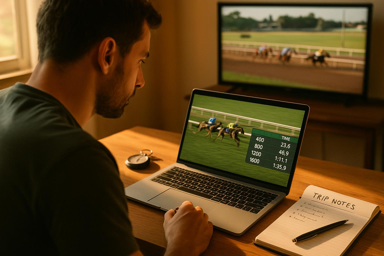 Replays y tiempos parciales: cómo usar el videoanálisis para apostar mejor en el turf