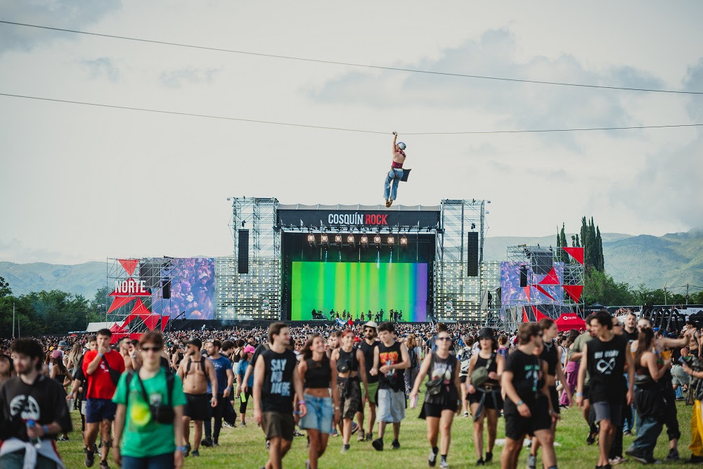 Cosquín Rock 2026: preventa, mapa por escenarios y cómo elegir tu sector