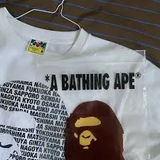 베이프 재팬 에이프 헤드 티셔츠 화이트 thumbnail 2