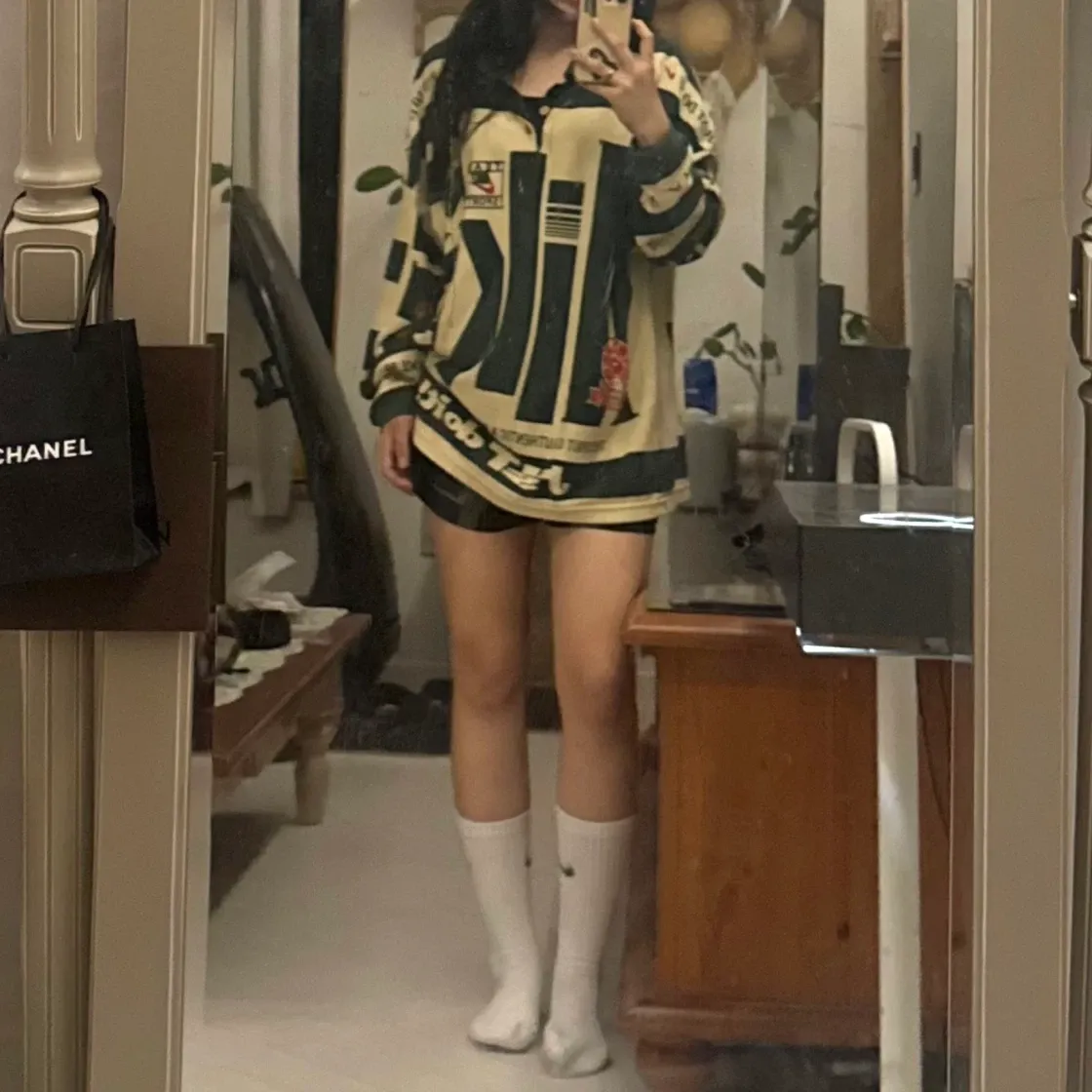 나이키 x CPFM 롱슬리브 폴로 내츄럴 thumbnail 3