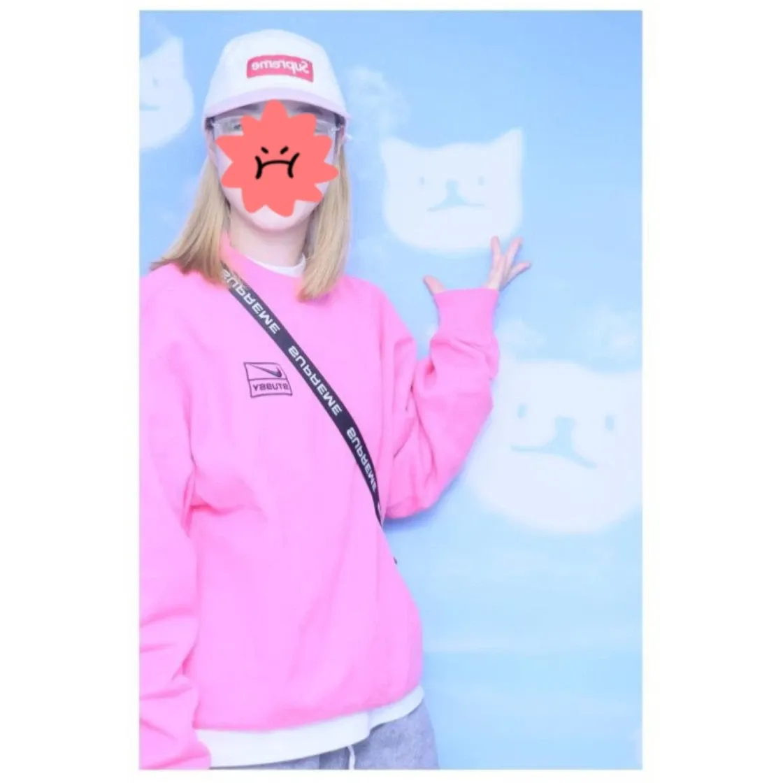 슈프림 투톤 트윌 캠프캡 화이트 - 22SS thumbnail 3