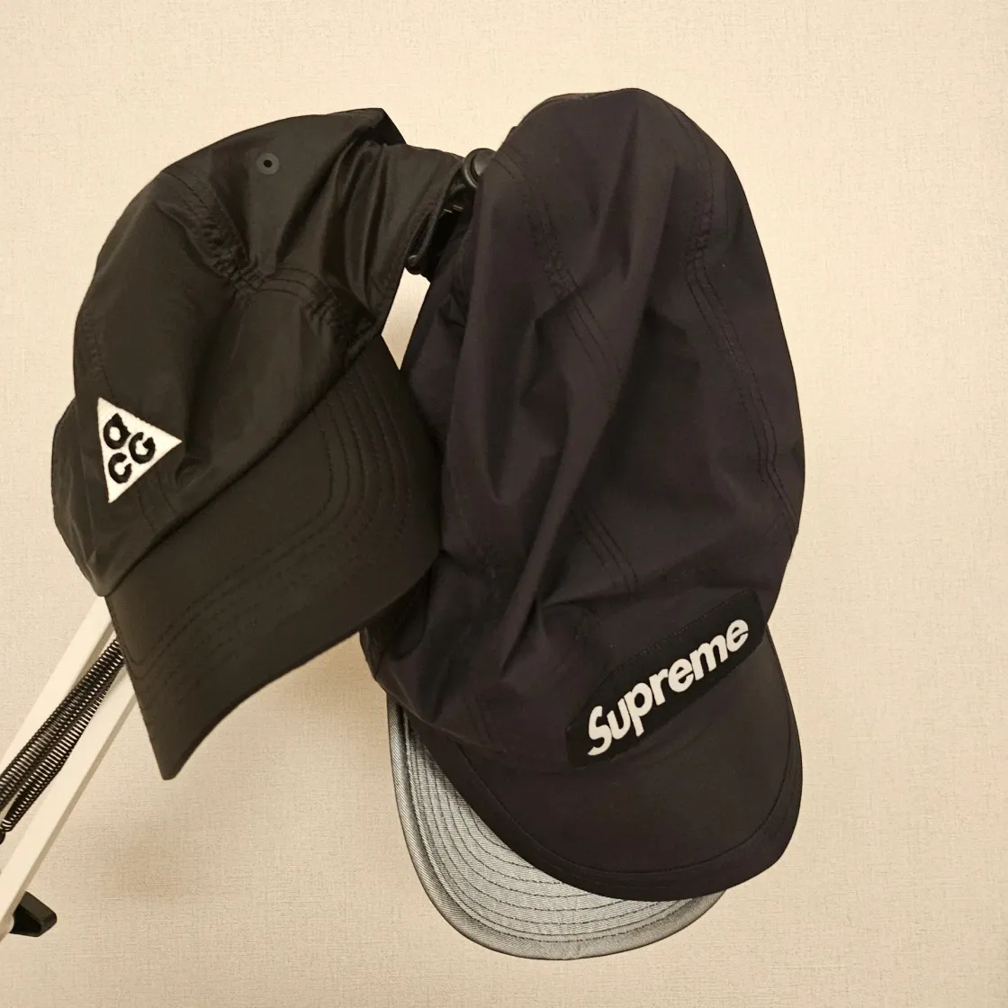 슈프림 고어텍스 캠프캡 블랙 - 22FW thumbnail 2