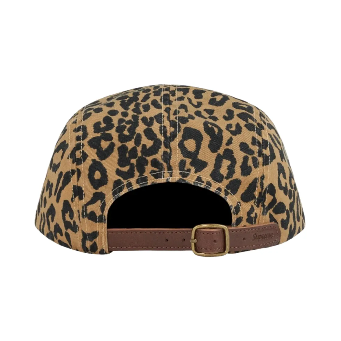 슈프림 워시드 치노 트윌 캠프캡 레오파드 - 23FW thumbnail 2