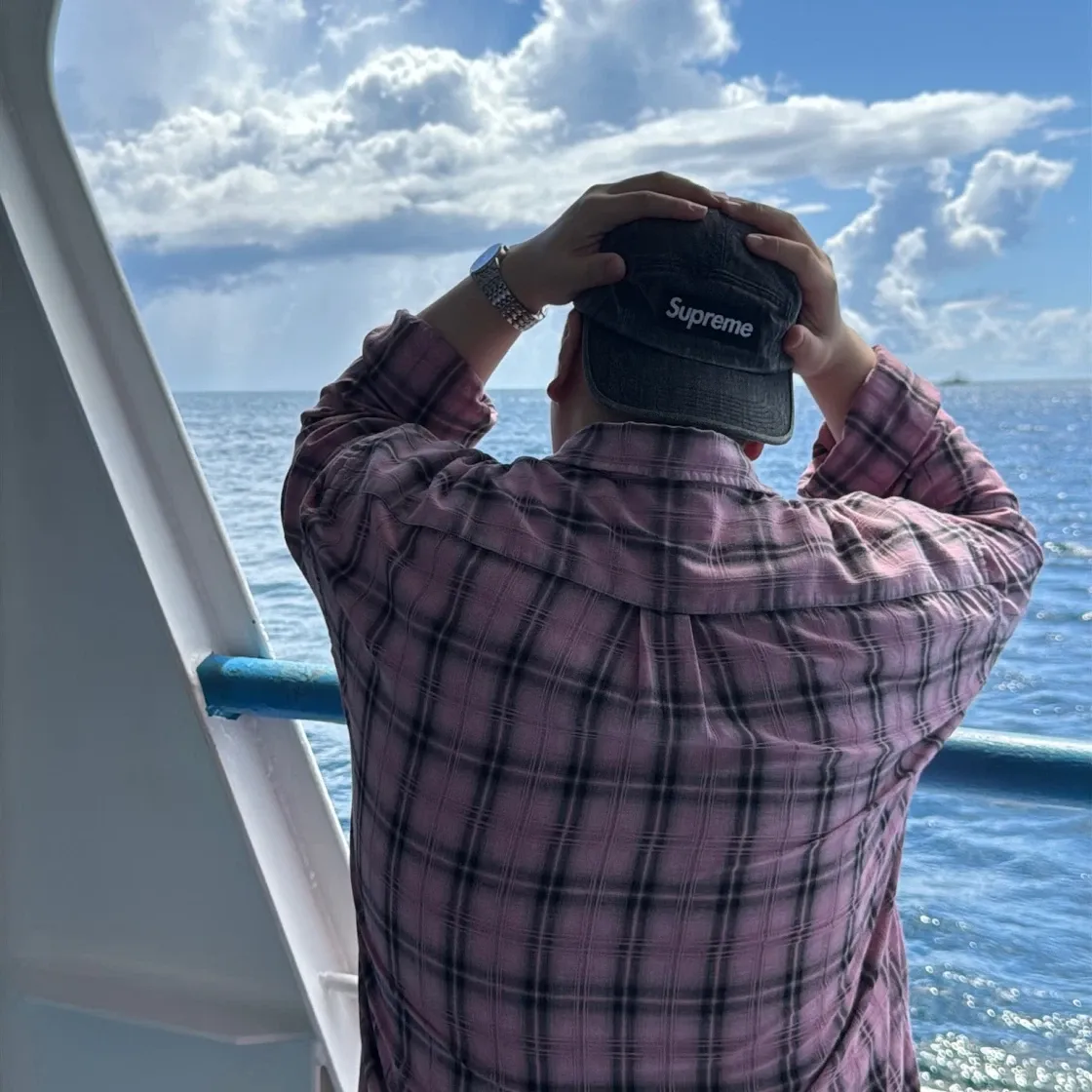 슈프림 데님 캠프캡 블랙 - 23SS thumbnail 4