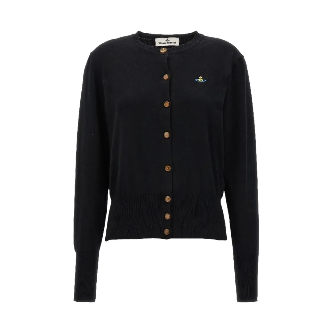 비비안 웨스트우드 베아 버진 울 가디건 블랙