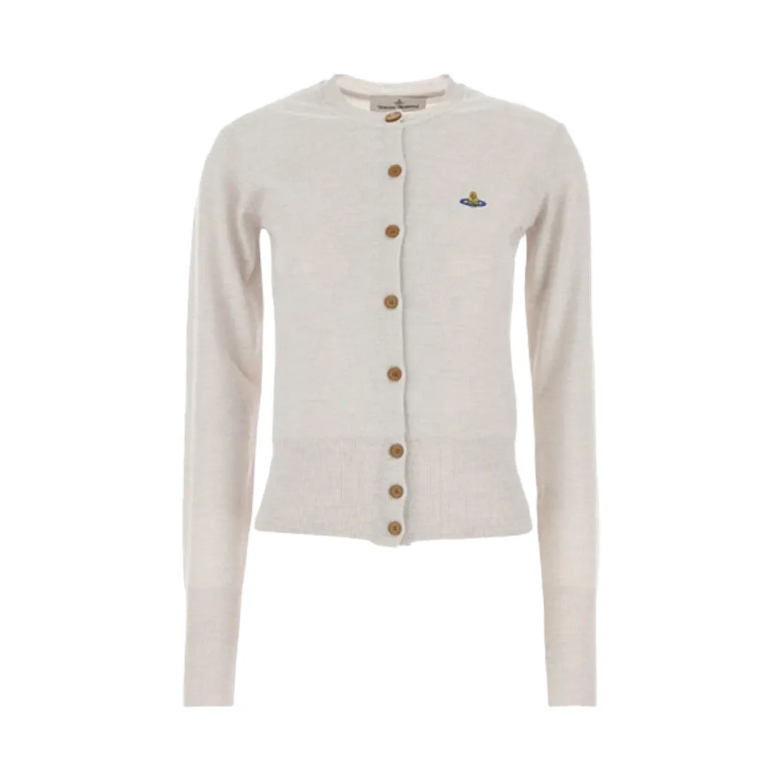 비비안 웨스트우드 베아 버진 울 가디건 그레이 멜란지