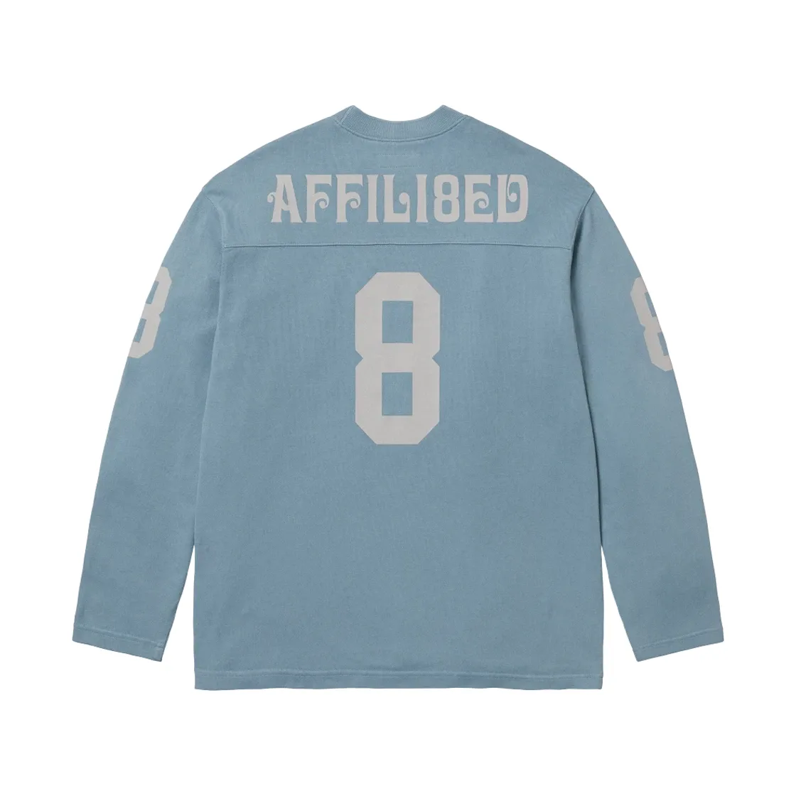 슈프림 어필리에이티드 롱슬리브 풋볼 탑 슬레이트 - 25SS thumbnail 2