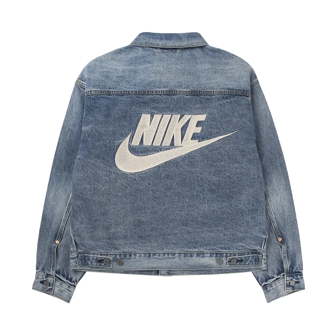 나이키x 리바이스  트러커 자켓 라이트 블루 thumbnail 4