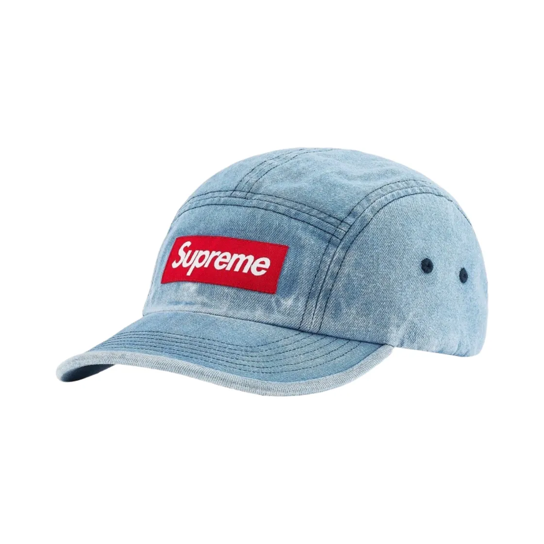 슈프림 워시드 치노 트윌 캠프캡 데님 - 21FW