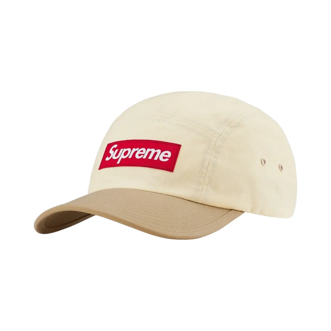 슈프림 왁스드 코튼 캠프캡 내츄럴 - 21FW