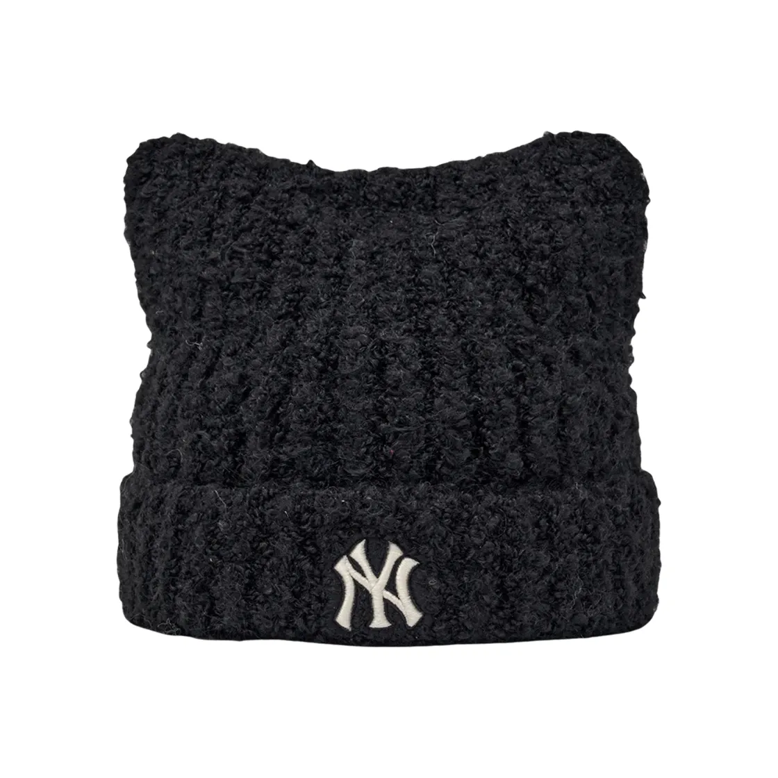 MLB 플러시 미야옹 비니 블랙
