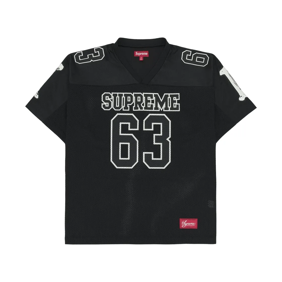 슈프림 본즈 풋볼 저지 블랙 - 25FW