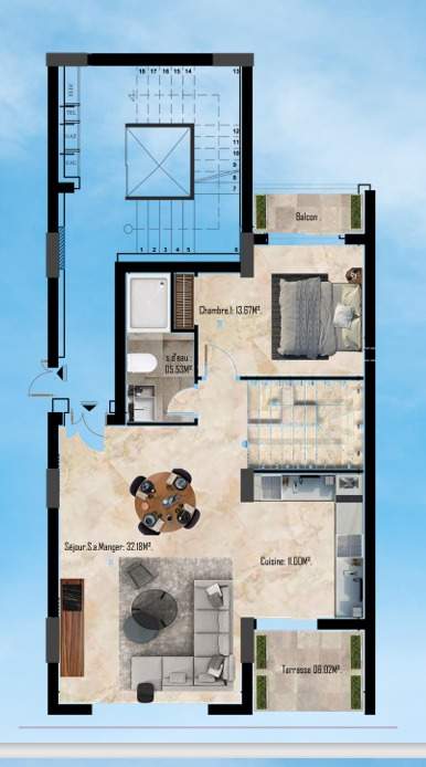 À vendre Duplex - F5 3