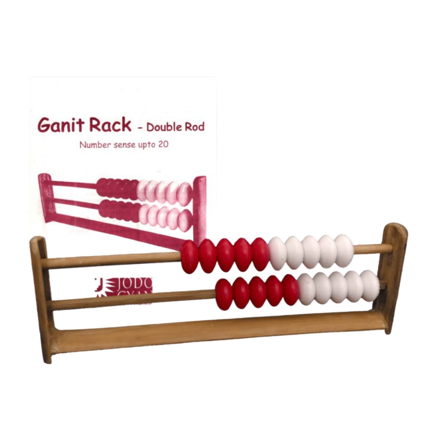 Jodo Gyan Ganit Rack Double Rod Teachers