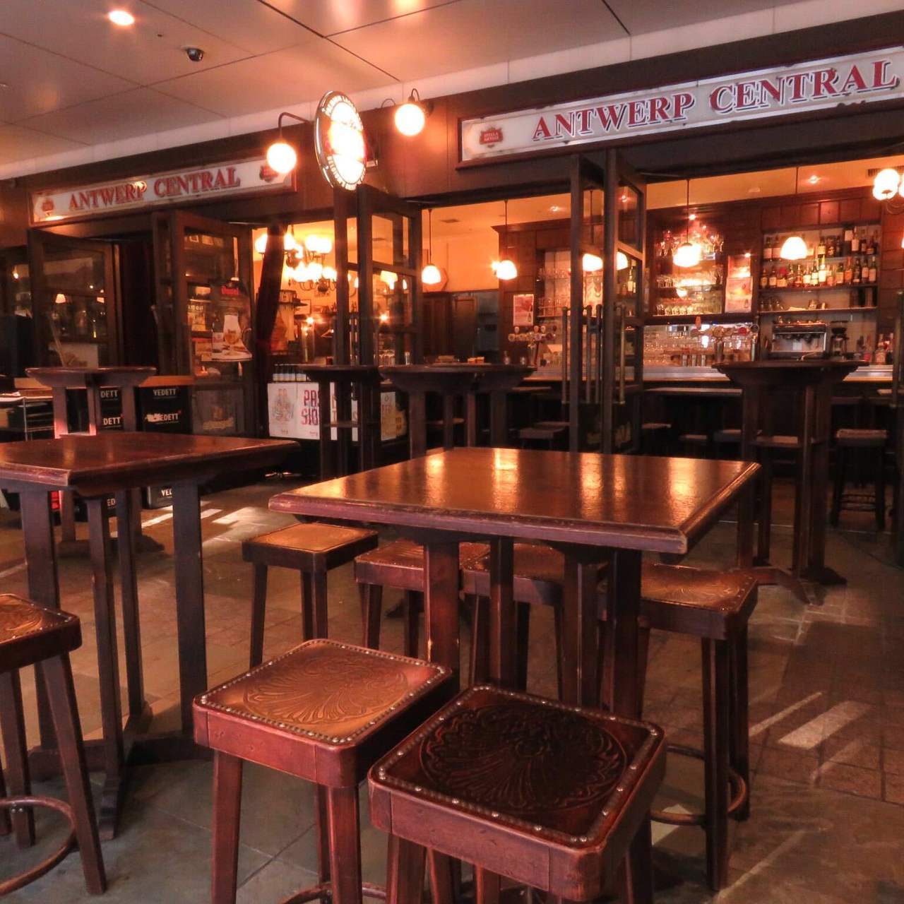 Belgian brasserie court Antwerp Central