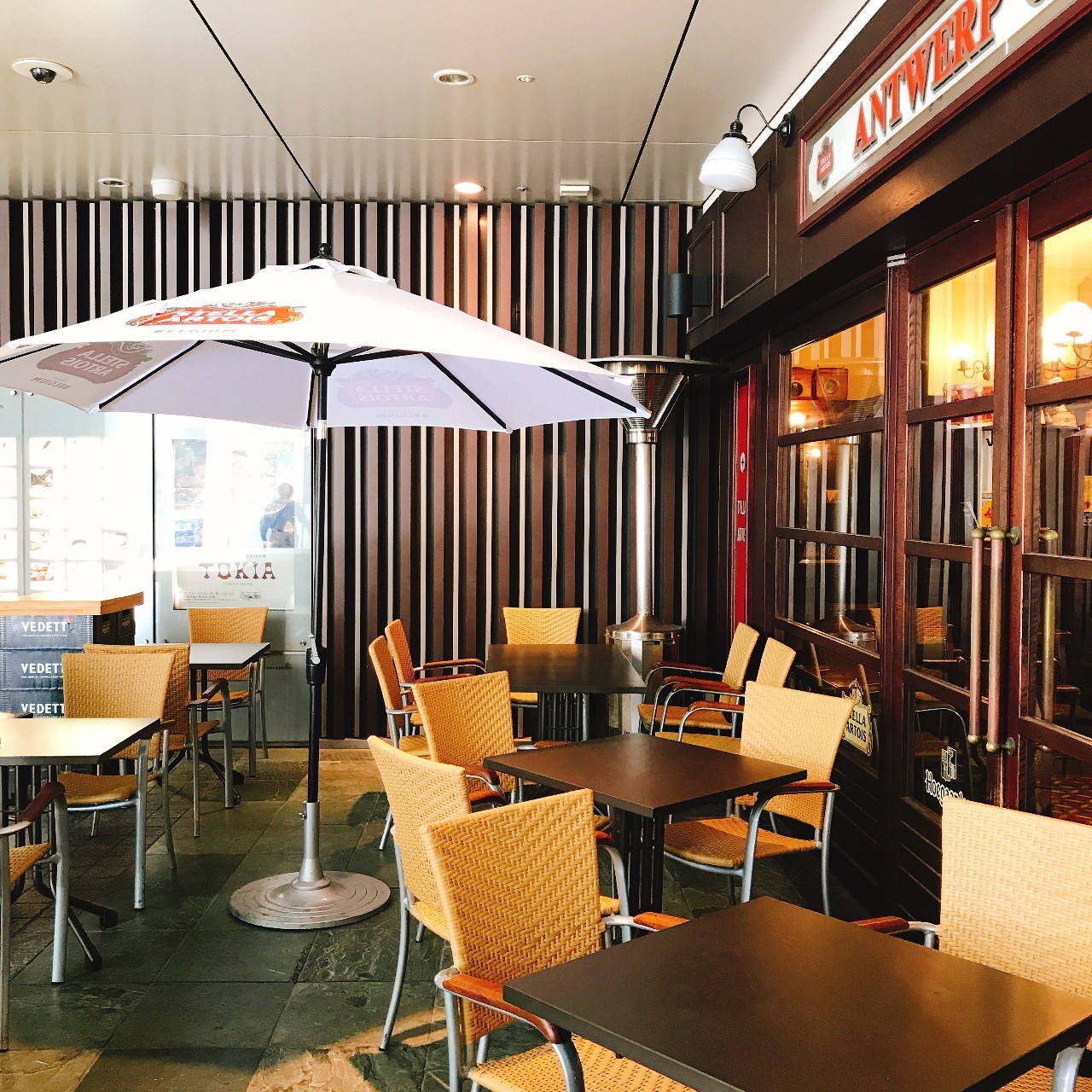 Belgian brasserie court Antwerp Central