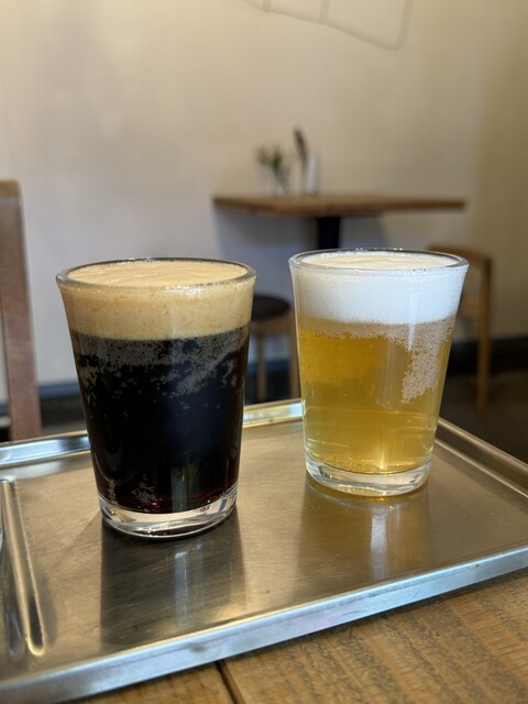 お菓子と麦酒