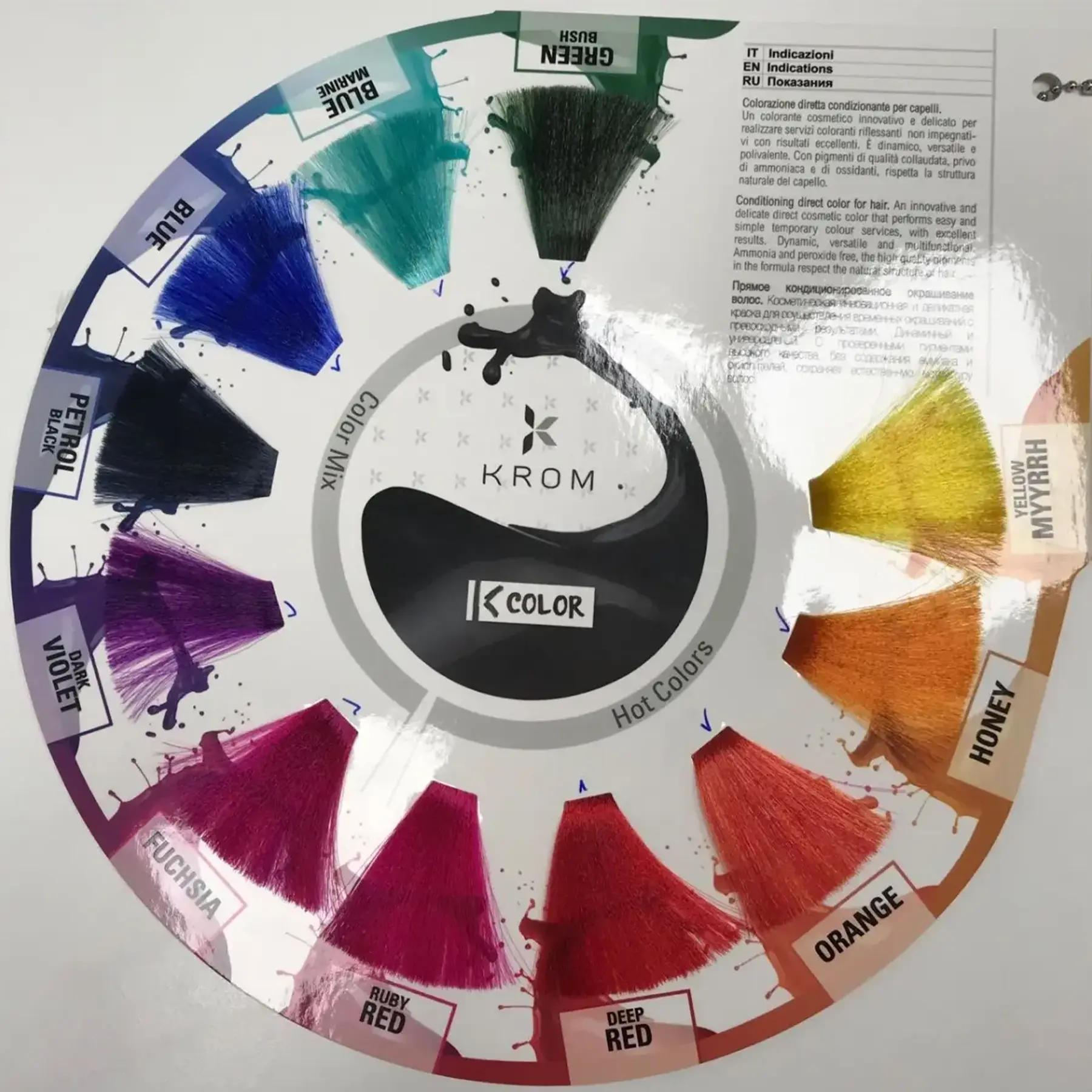 KROM K-color cream paint