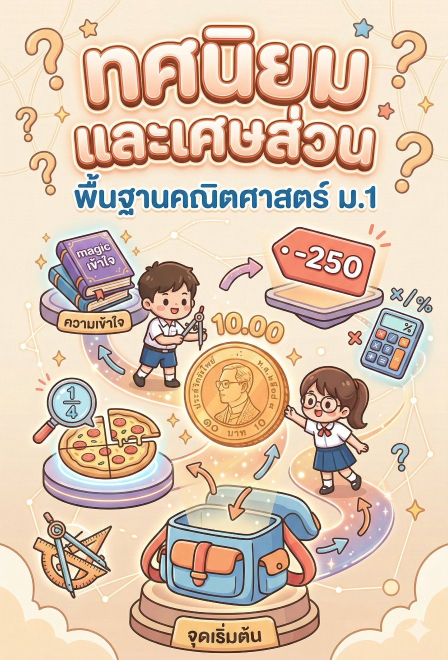 ทศนิยมและเศษส่วน