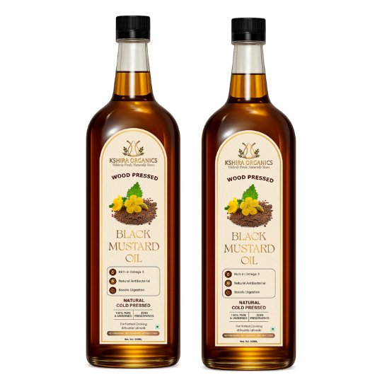 Wood Pressed Black Mustard Oil