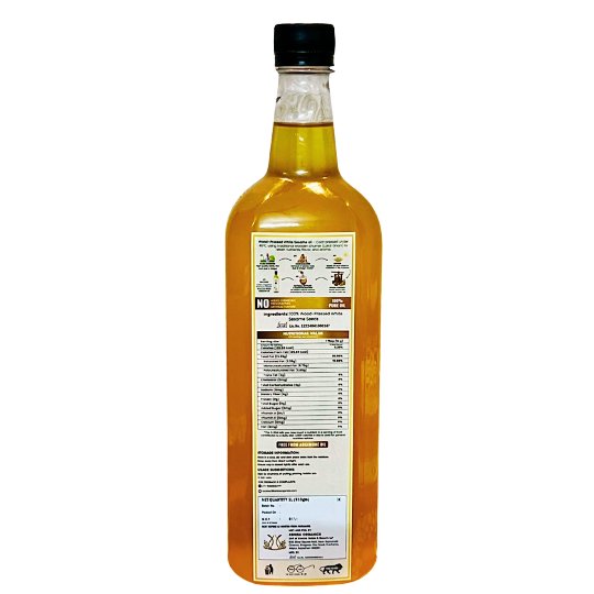 Wood Pressed Black Sesame Oil thumbnail 2