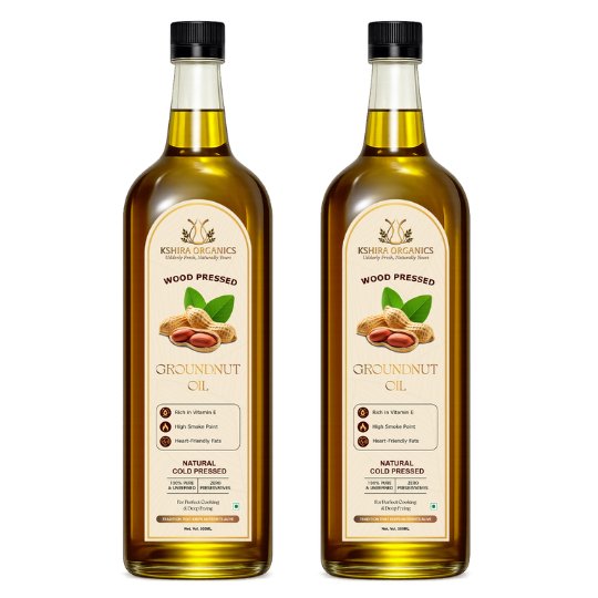 Wood Pressed Groundnut Oil thumbnail 2