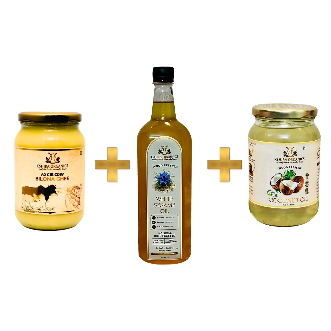 Kshira Organics Balanced Cooking Combo
