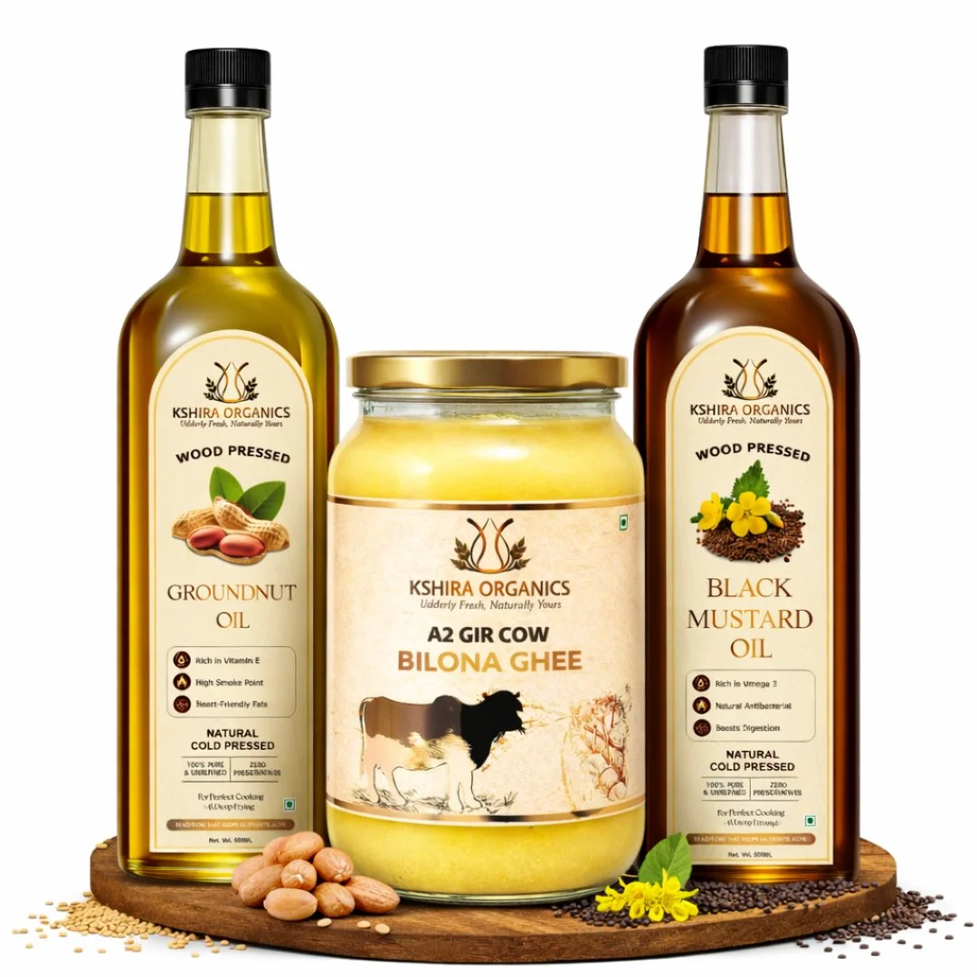 Kshira Organics Maa's Kitchen Essentials Sampler — Try Before You Commit