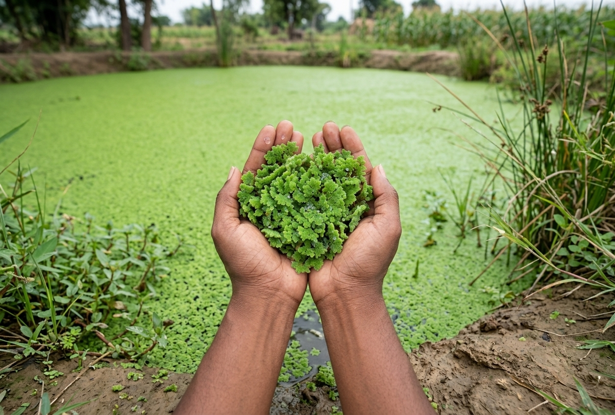 The Azolla Revolution: How This Wonder-Fern Supercharges Our Cows, Milk, and Ghee