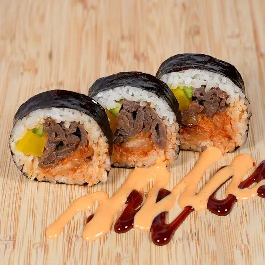 Bulgogi K-Roll with Broth