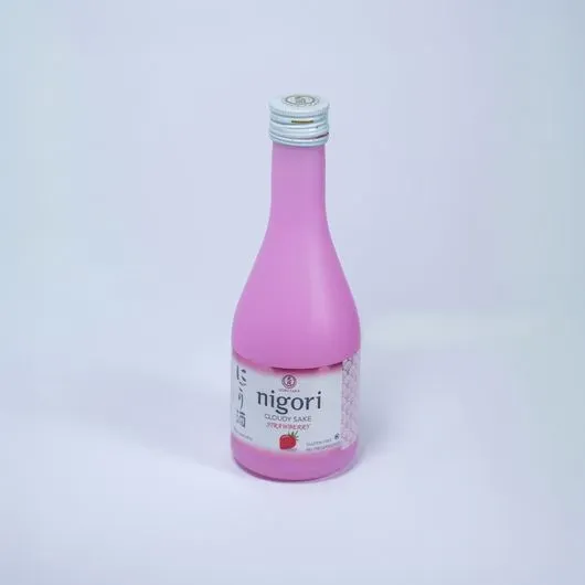 Strawberry Cloudy Sake