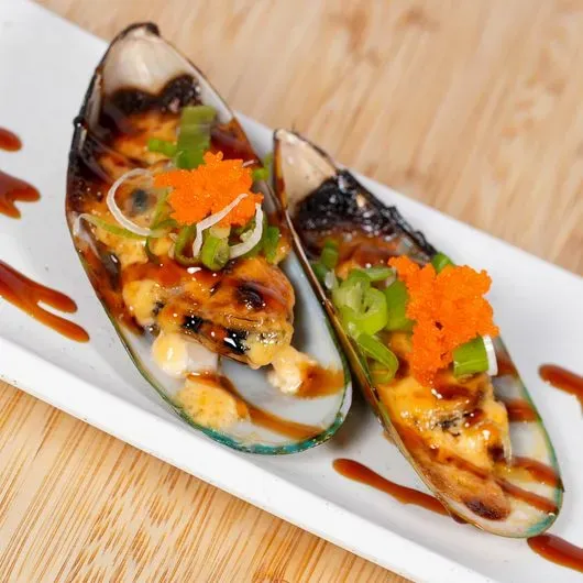 Baked Green Mussel