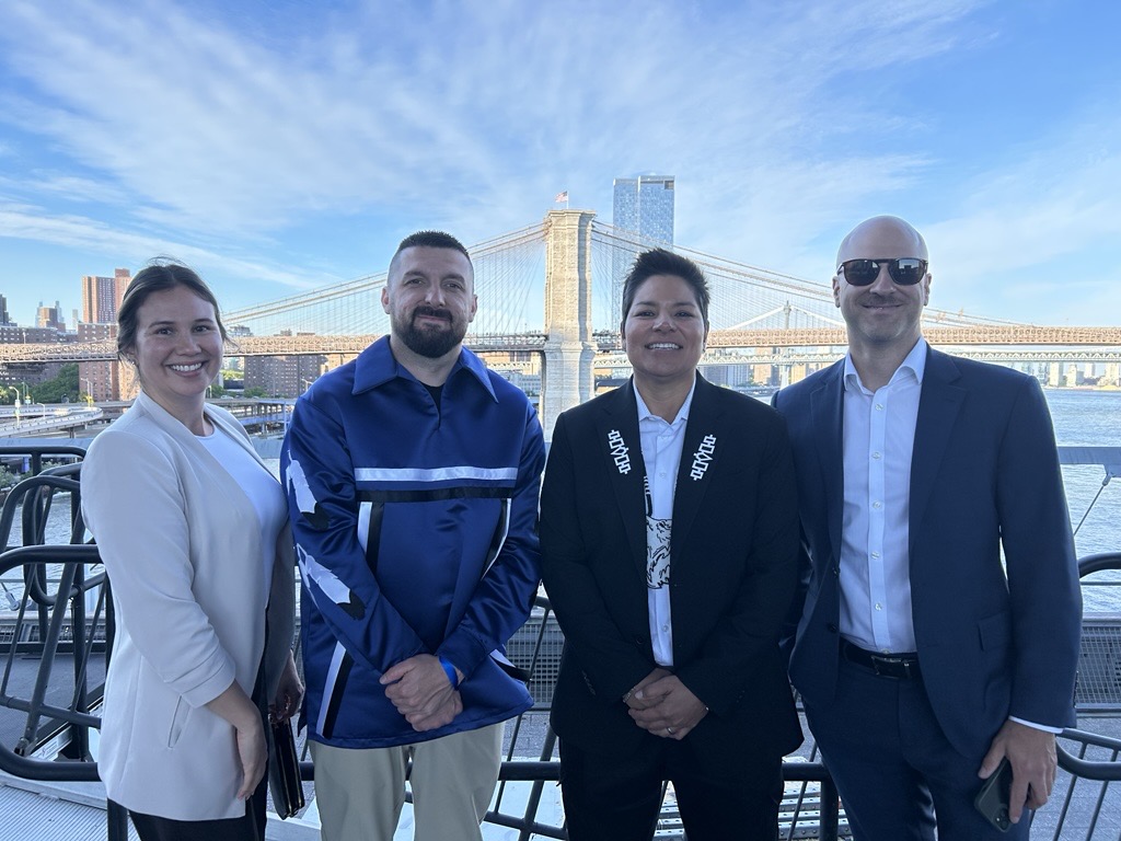 Kahnawà:ke Sovereign Wealth Management Representatives Attend CHPE Completion Celebration in New York