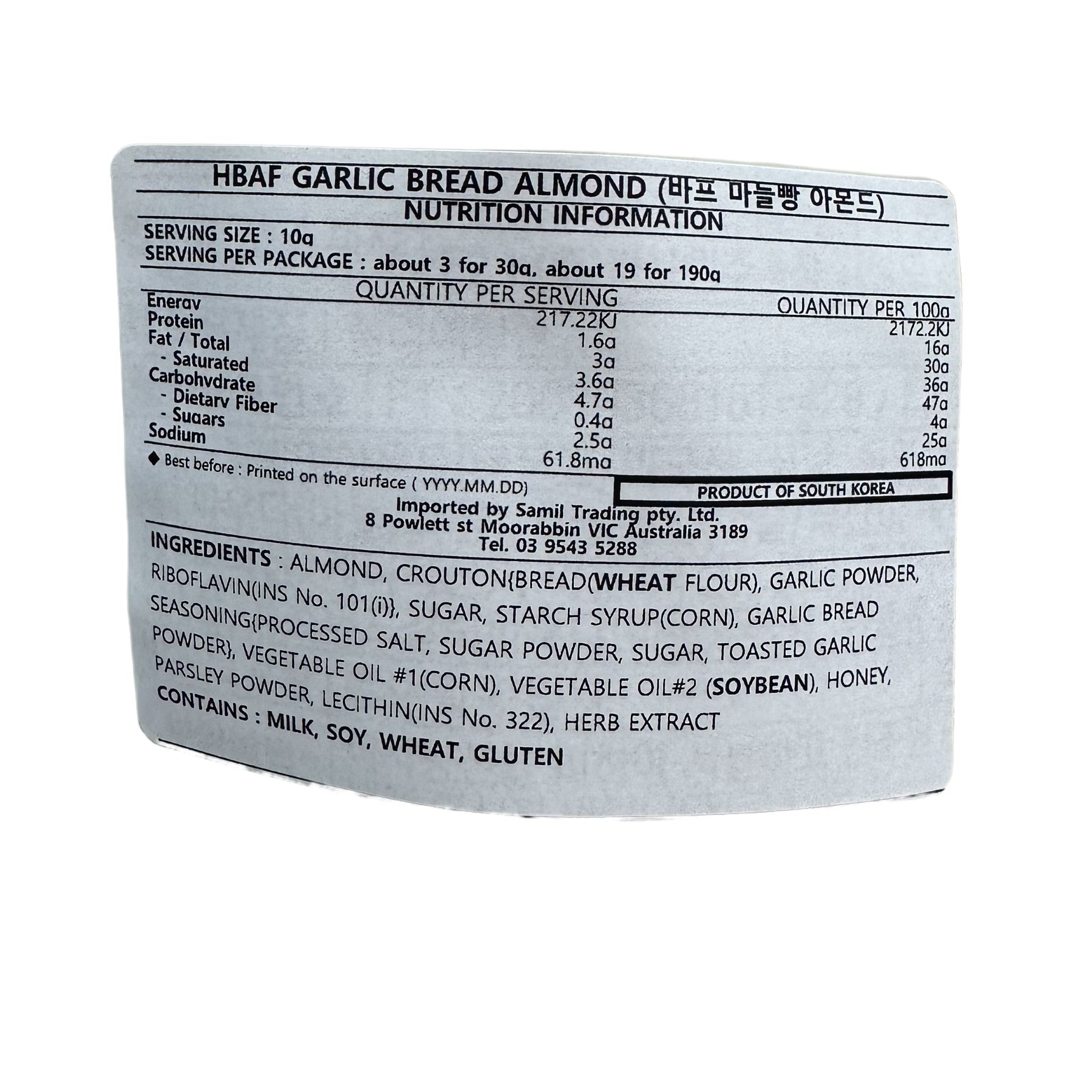 Product Label 1