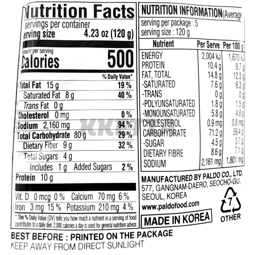 Product Label 1