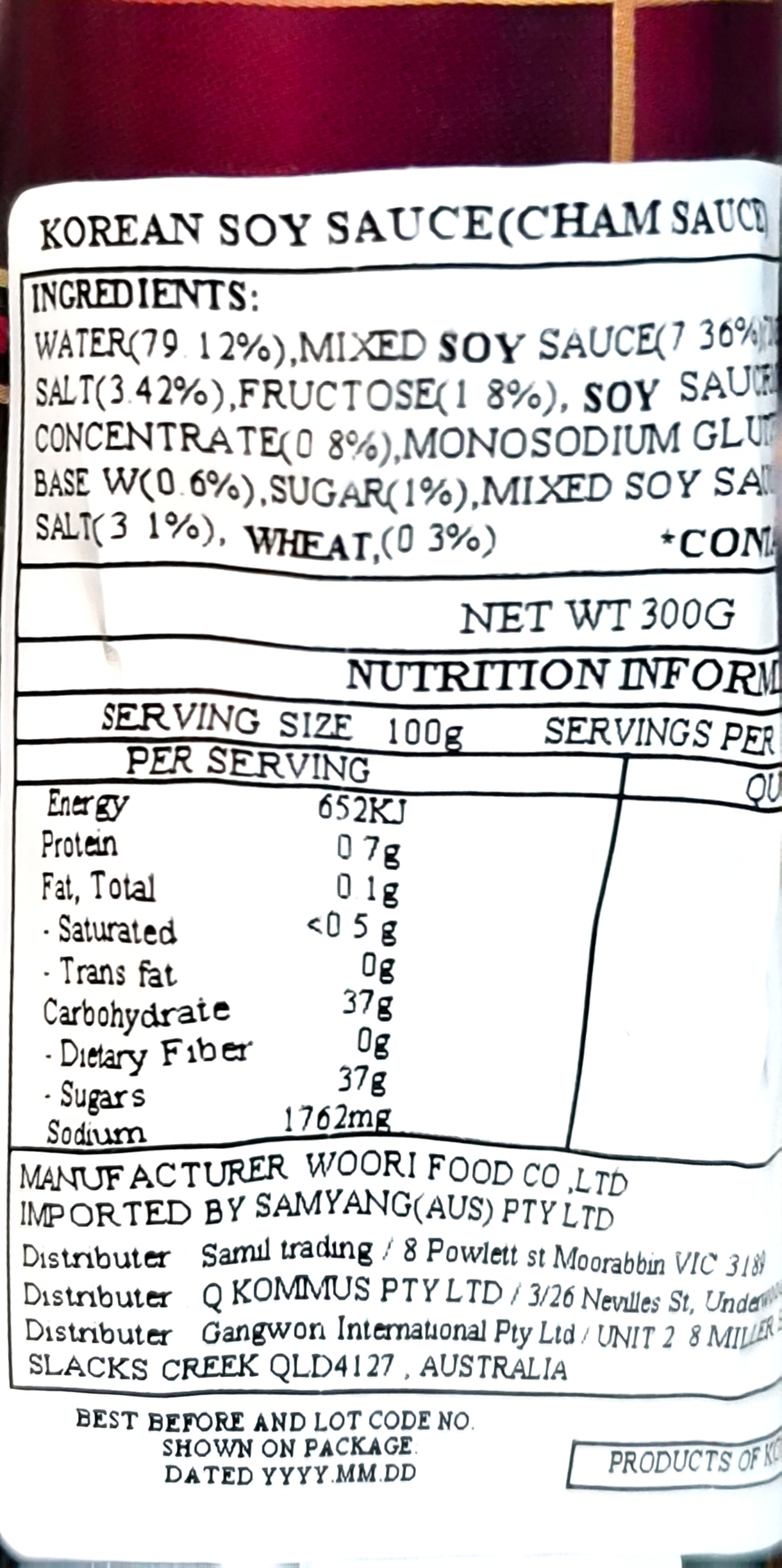 Product Label 2