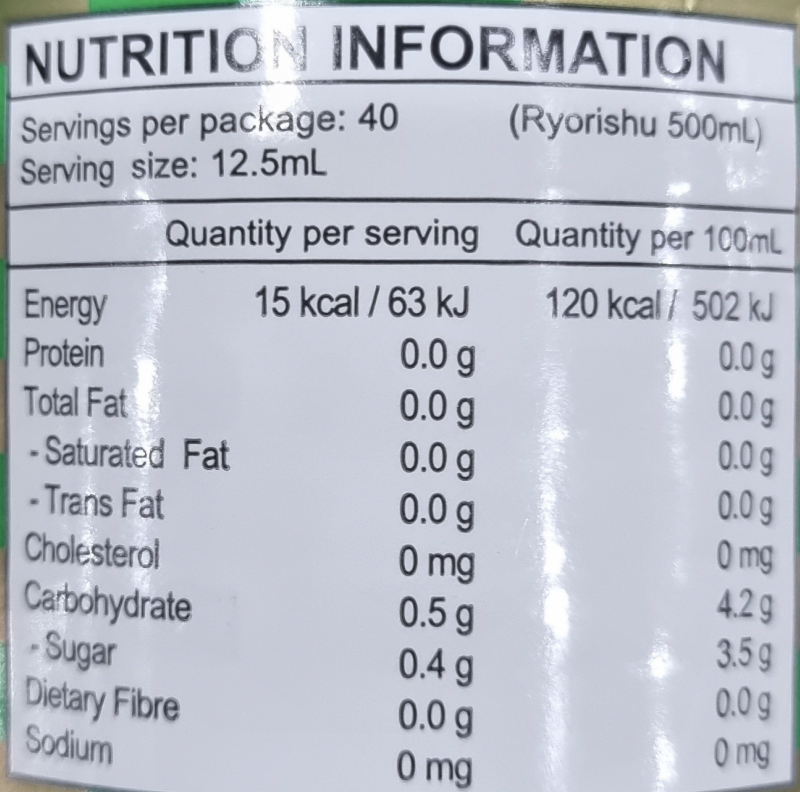Product Label 1