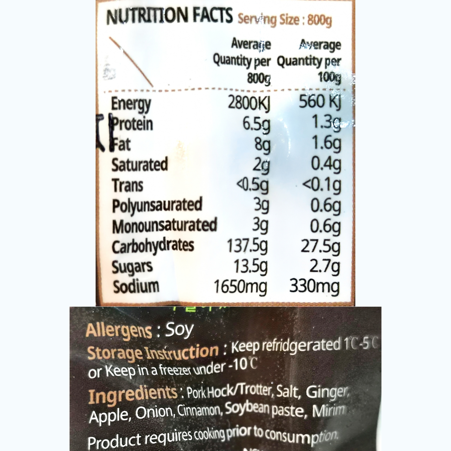 Product Label 1