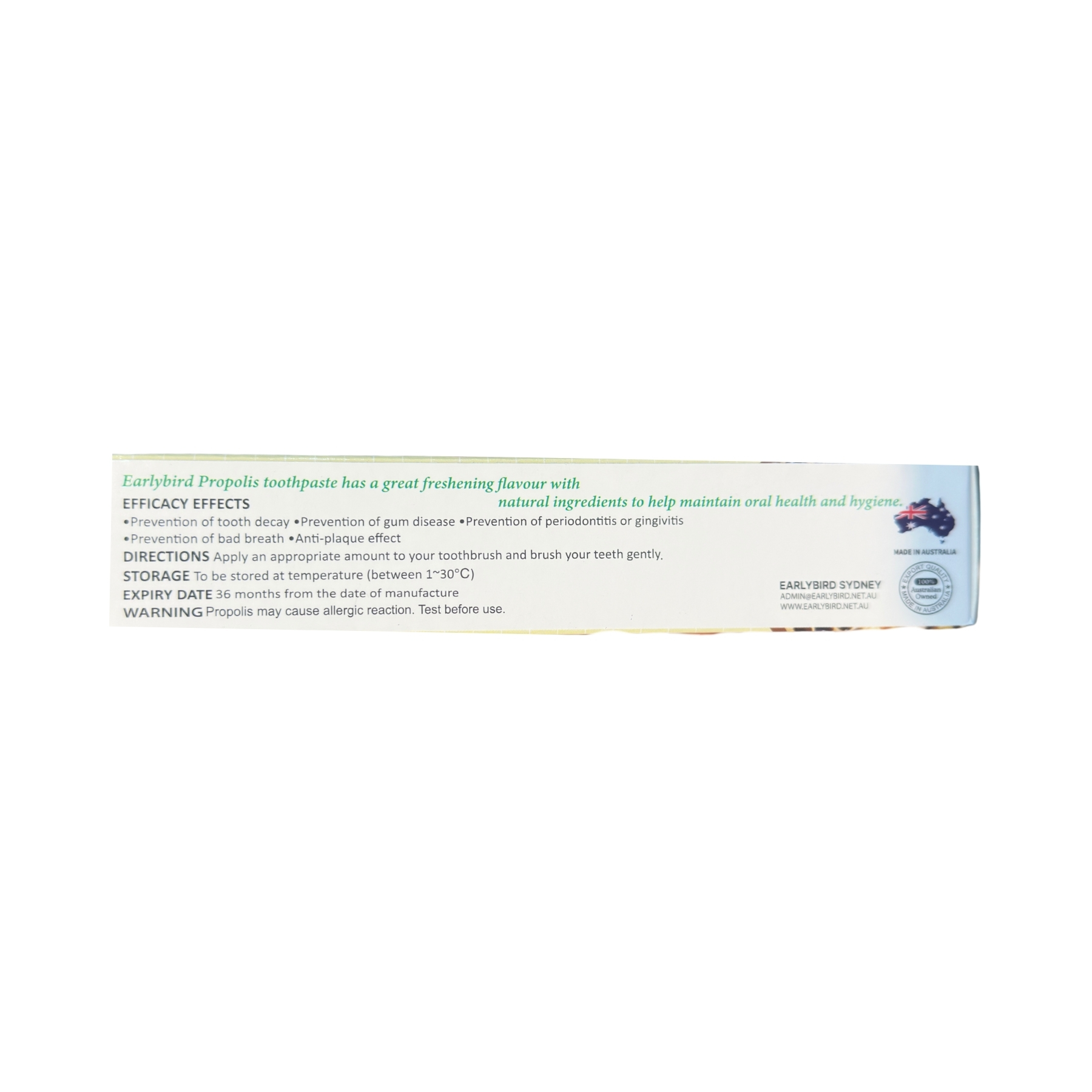 Product Label 1